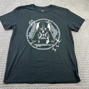 Disney Star Wars Darth Vader T-Shirt Men Size Extra Large XL Black Graphic Tee